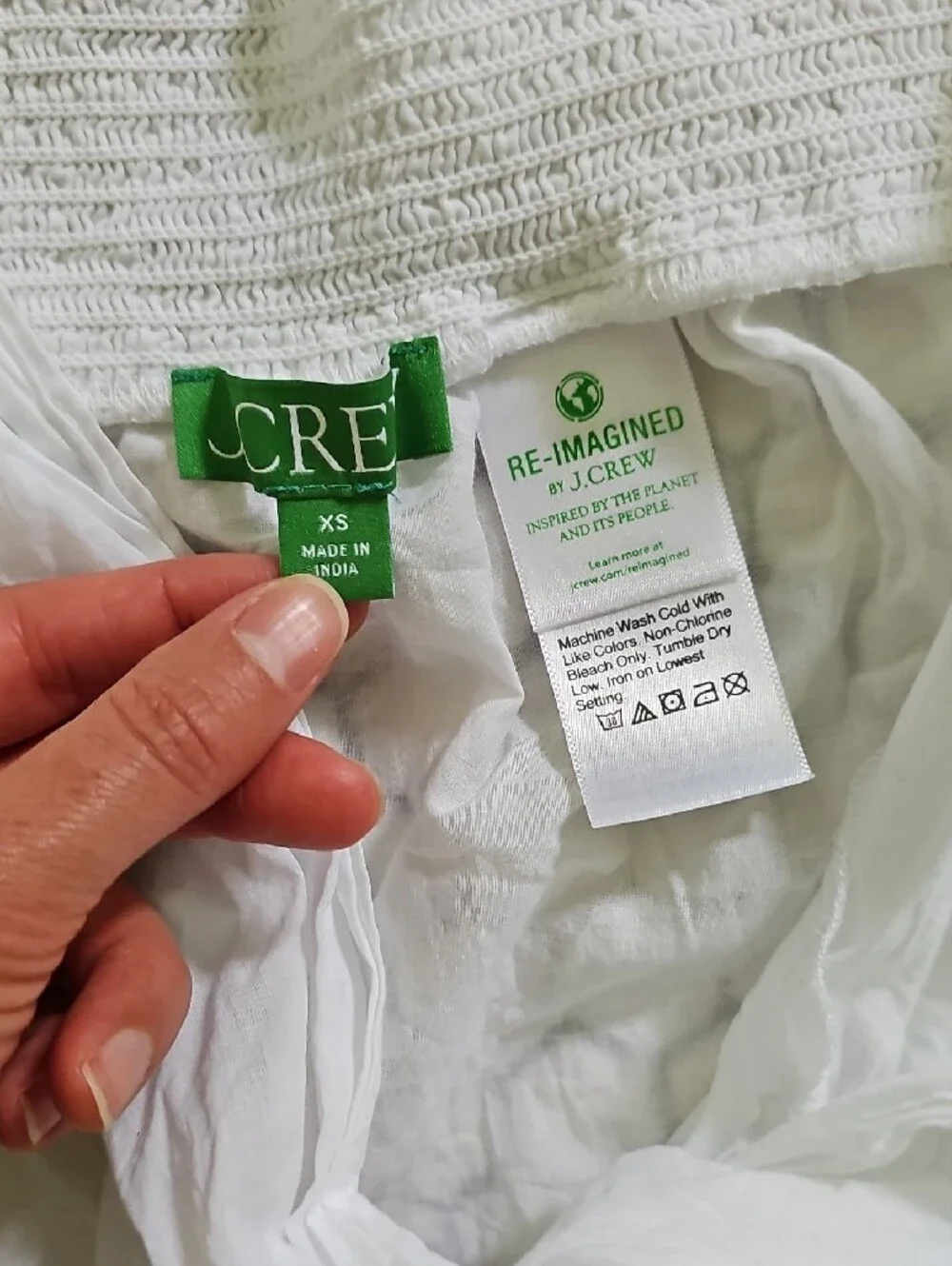 J. Crew Black and White Sarong Skirts — Black and Lightweight White